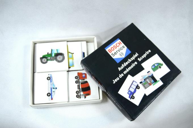 Thiết kế tùy chỉnh Xe vận tải Thông báo giáo dục Thẻ chơi cho thanh thiếu niên và trẻ em theo kích thước tùy chỉnh 3