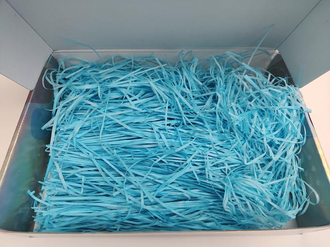 In đục tương thích cắt nhăn Raffia giấy xé để lấp trang trí 8