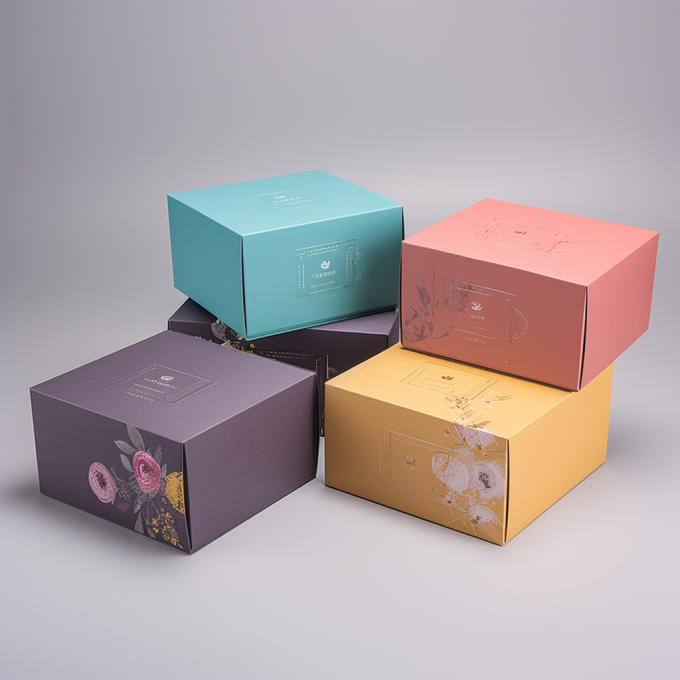 Kích thước tùy chỉnh được chấp nhận Lamination bóng Eco Friendly Skincare Fragrance Packaging Box 10