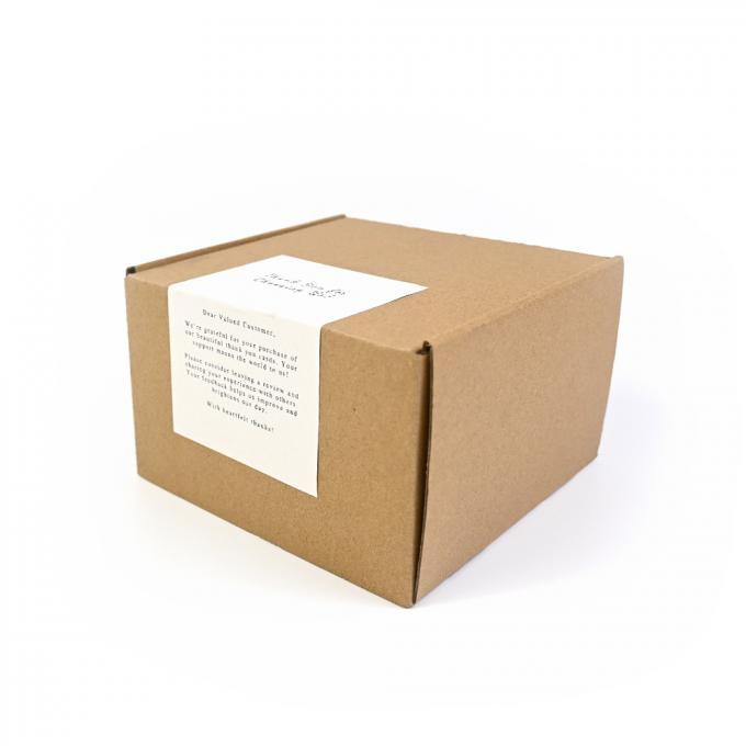 Các doanh nghiệp nhỏ Cổ phiếu cảm ơn với phong bì giấy Kraft màu nâu và nhãn dán 8