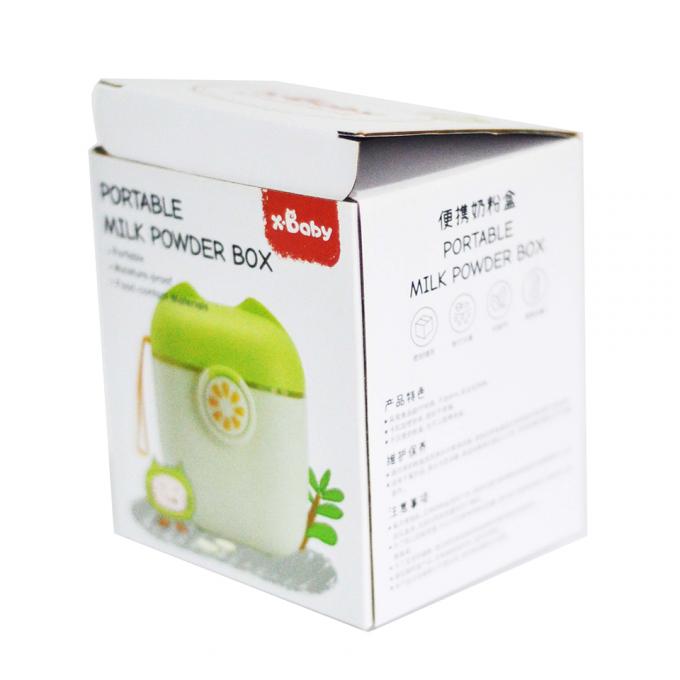 Hộp vỏ gấp hình vuông vững chắc hộp đóng gói giấy kraft màu trắng tái chế tùy chỉnh 7