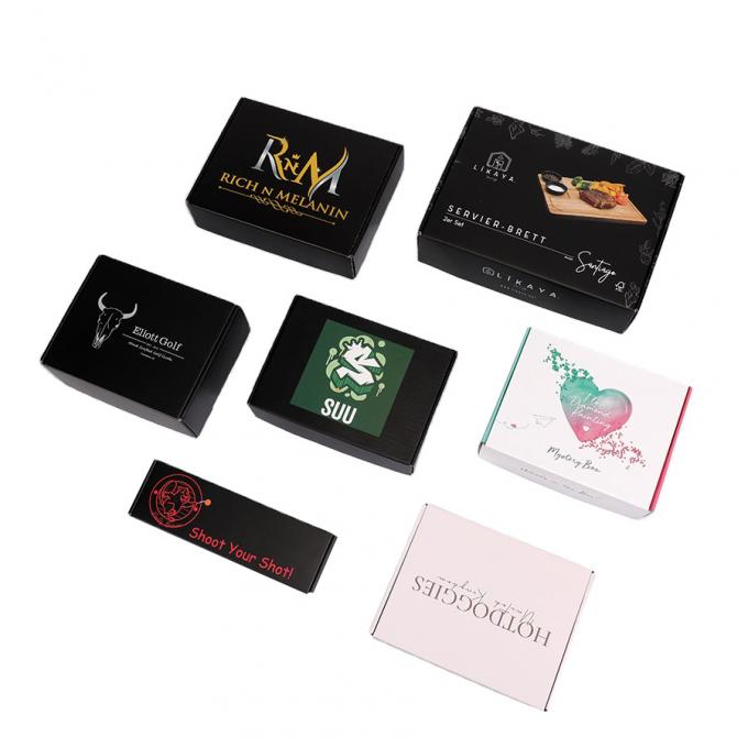 Bảng đục đục đen hộp vận chuyển cho đồ lót giày giày quà tặng gấp hộp thư 12
