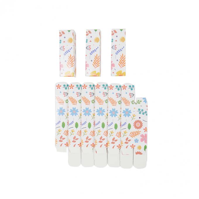 Tùy chỉnh DIE Cut nước hoa mỹ phẩm Lip Gloss Hộp đóng gói giấy da môi tùy chỉnh 9