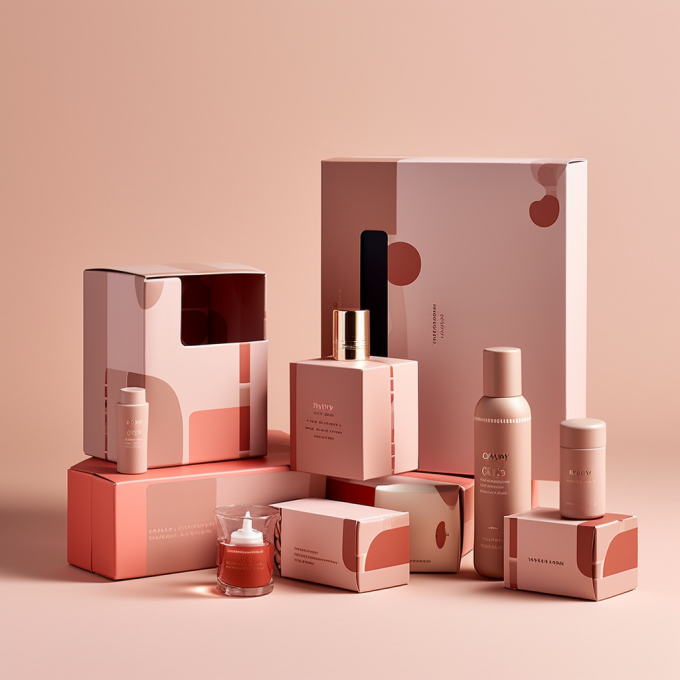 Kích thước tùy chỉnh được chấp nhận Lamination bóng Eco Friendly Skincare Fragrance Packaging Box 9