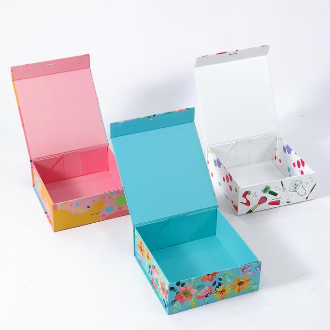 Giày công nghiệp Quần áo đầy màu sắc sang trọng gấp Magnetic đóng hộp đóng gói quà tặng 6