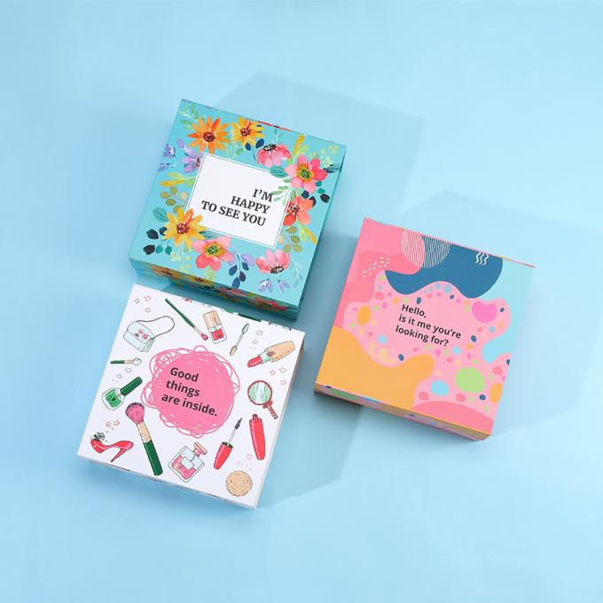 Logo tùy chỉnh Hộp giấy gấp thân thiện với môi trường cho quần áo Giày dép đồ lót mẫu miễn phí 8