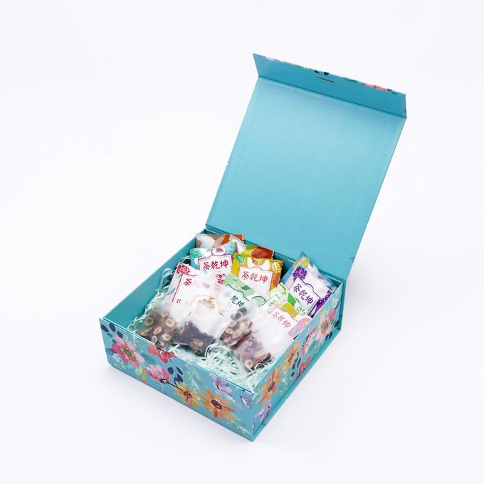 Kích thước tùy chỉnh được chấp nhận hộp quà gấp từ tính với in màu CMYK Pantone 8