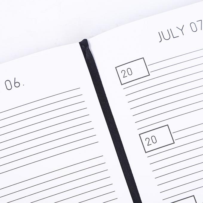 A5 Laminated Hardcover Notebook in ấn 365 trang lịch trình hàng ngày tạp chí kế hoạch chương trình nghị sự 0