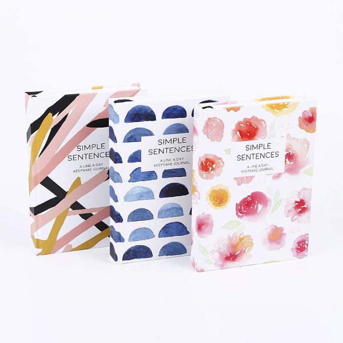 A5 Laminated Hardcover Notebook in ấn 365 trang lịch trình hàng ngày tạp chí kế hoạch chương trình nghị sự 2