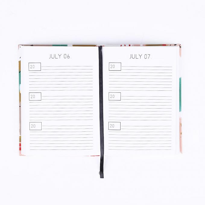 A5 Laminated Hardcover Notebook in ấn 365 trang lịch trình hàng ngày tạp chí kế hoạch chương trình nghị sự 3