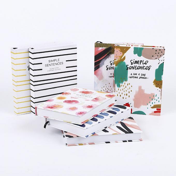A5 Laminated Hardcover Notebook in ấn 365 trang lịch trình hàng ngày tạp chí kế hoạch chương trình nghị sự 1