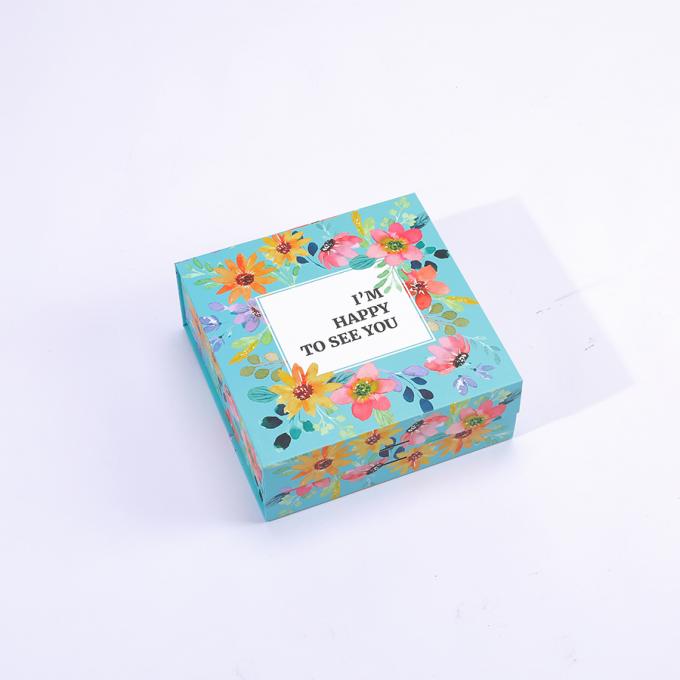 Thiết kế tùy chỉnh in gấp sang trọng từ khóa hộp quà tặng với ruy băng Logo tùy chỉnh 8