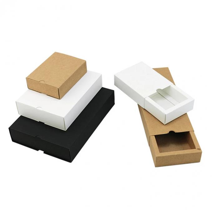 Nhãn hiệu tùy chỉnh tái chế Black Kraft Gift Packaging Thẻ giấy để cưới 10