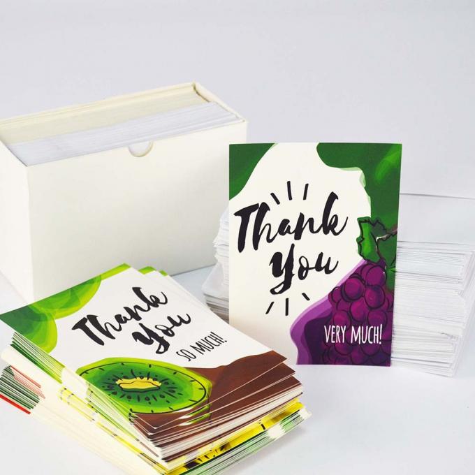300gm Bảng giấy phủ bọc in thẻ tùy chỉnh cho doanh nghiệp nhỏ Lamination CMYK Màu sắc 6