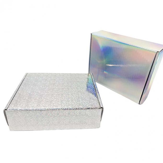 Cá nhân hóa hộp in đầy đủ màu sắc Bao bì quần áo hộp vận chuyển lợp 9