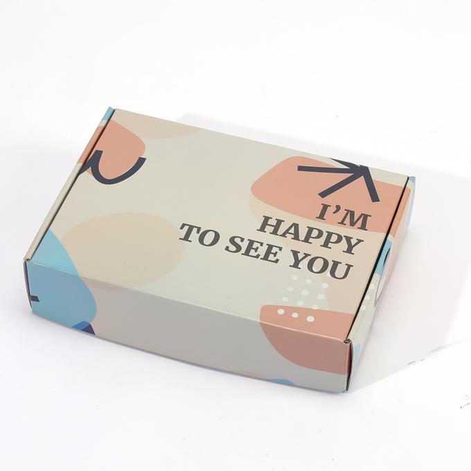 Hộp giấy gốm lớn tái chế để vận chuyển Áo trang sức nến tùy chỉnh in 8