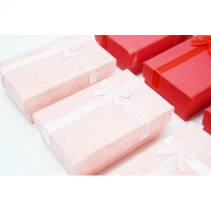 Thư ký kích thước tùy chỉnh được chấp nhận hộp quà màu hồng với vòm trên bầu trời và vỏ đất 11