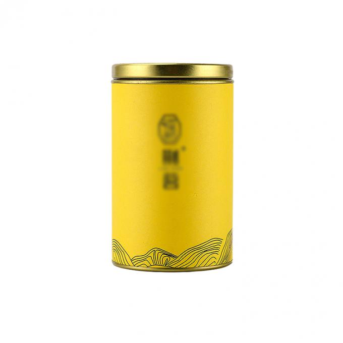 CMYK in màu Pantone hộp đóng gói xi lanh tròn với lõi giấy kraft cứng 4