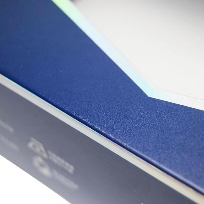 In Mens vớ đồ lót Bao bì hộp quà với cửa sổ rõ CMYK màu Pantone 6