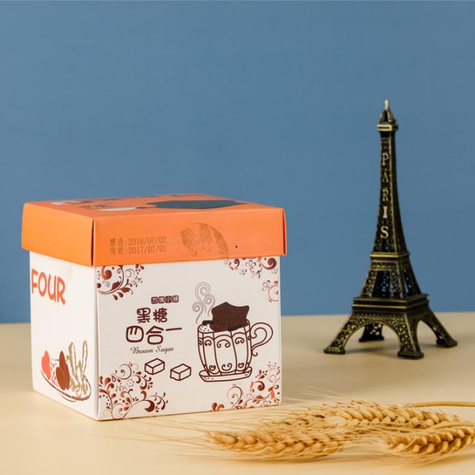 Bao bì giấy tái chế Hộp quà tặng với nắp thiết kế tùy chỉnh và số lượng lớn 0