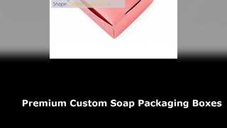Hộp xà phòng thủ công tùy chỉnh có bao bì cửa sổ