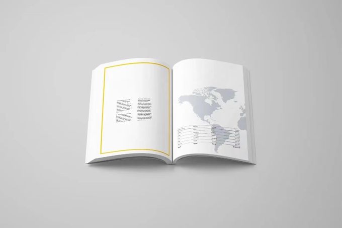 Dịch vụ in tạp chí mặc định trang cứng Dịch vụ in sách Offset hoàn hảo 2